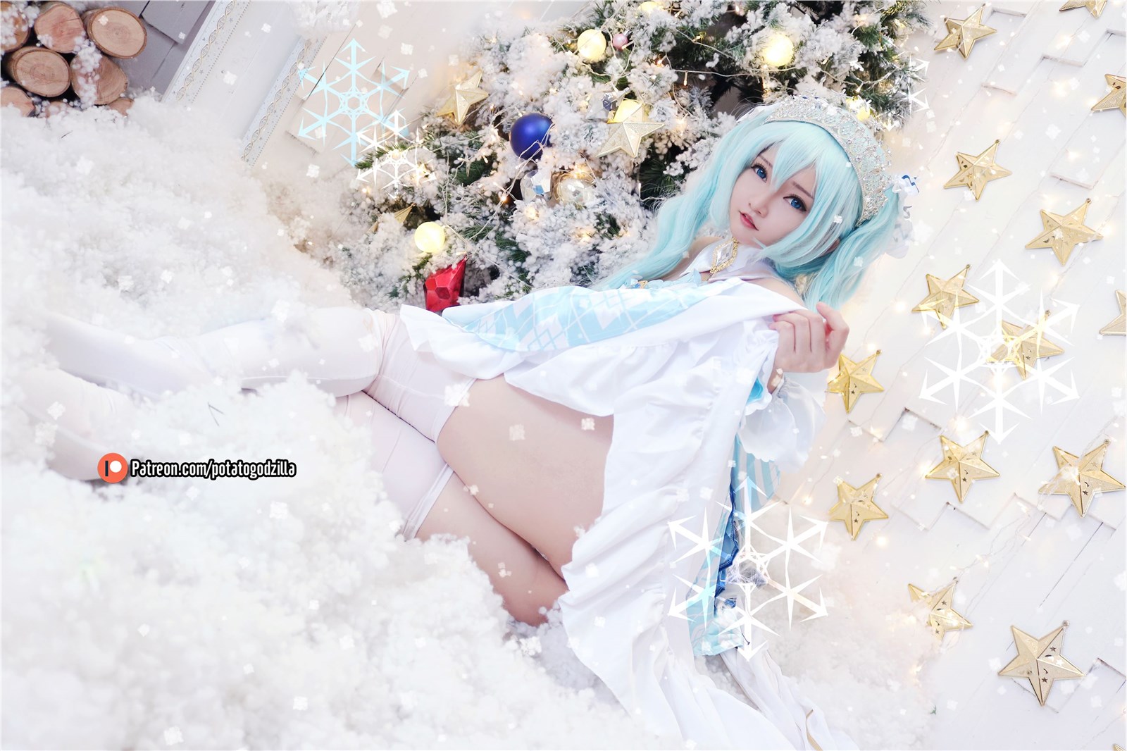 Potato Godzilla - NO.026 Snow Miku(27)